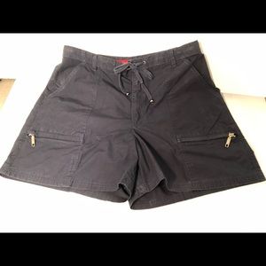 Gloria Vanderbilt - Size 14 Navy Blue Shorts